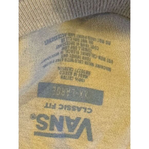 Vans Men's Fatal Floral Long Sleeve T-Shirt Small Beige Graphic Print Size XXL - Picture 6 of 12